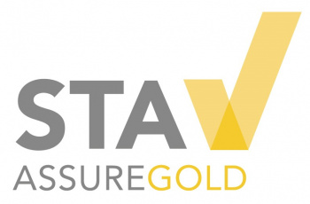 STA gold logo