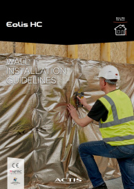 Actis Eolis HC Wall application guidelines