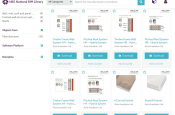 National BIM library Actis Insulation