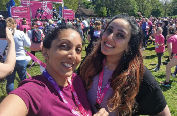 Actis marketing manager Maria D’costa has raised more than £300 for Cancer Research UK
