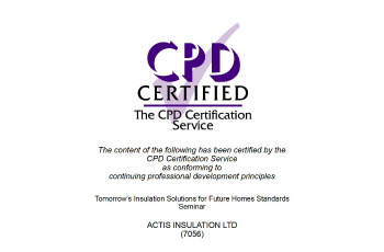 Actis training module on Future Homes Standards earns CPD certification