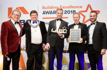 Actis presents trophies at LABC Building Excellence awards