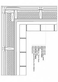 HY17 Wall – External Corner 270 degrees detail