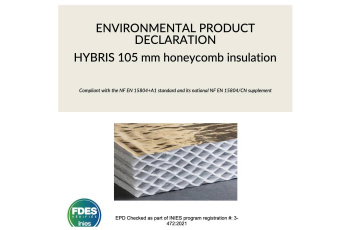 Actis Insulation impressive carbon footprint